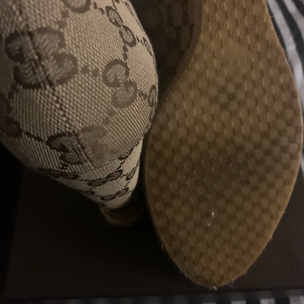 Gucci logo wedge espadrilles - Picture 6 of 8